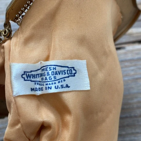 Whiting & Davis Co. Vintage Mesh Bag. - Picture 6 of 6